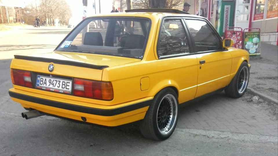 BMW 3 series Coupe лемон 3