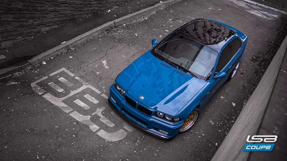 BMW 3 series Coupe LSB /// Laguna Seca Blue 2