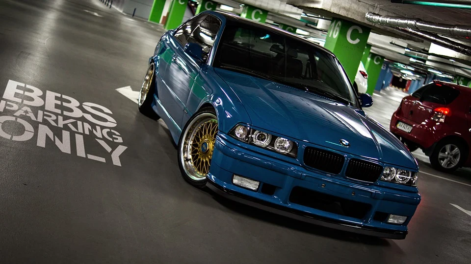 BMW 3 series Coupe LSB /// Laguna Seca Blue 3