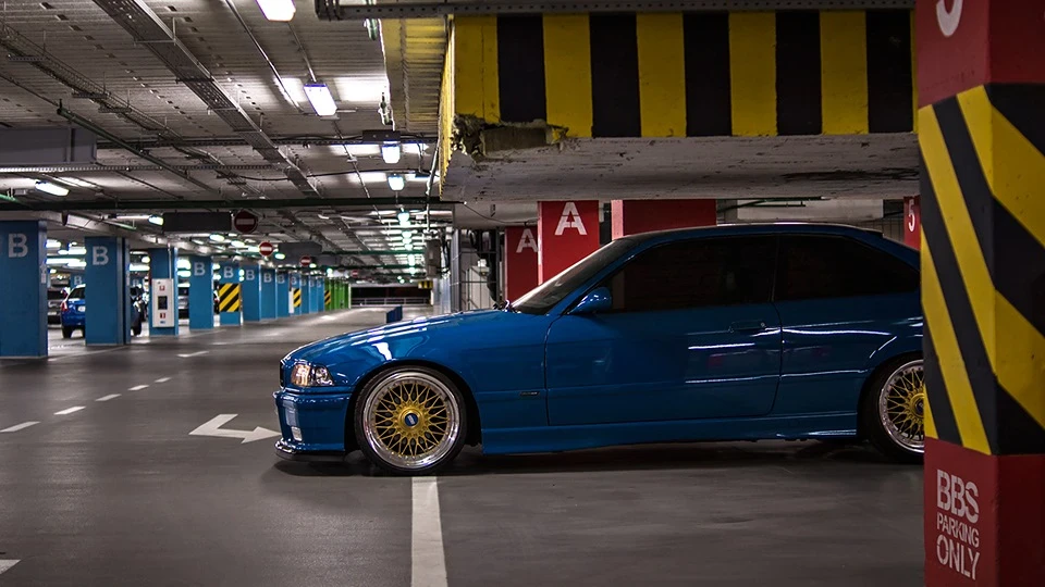 BMW 3 series Coupe LSB /// Laguna Seca Blue 5