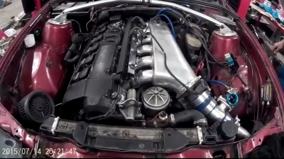 BMW 3 series Coupe m50b30 sc > m50b28 turbo 3
