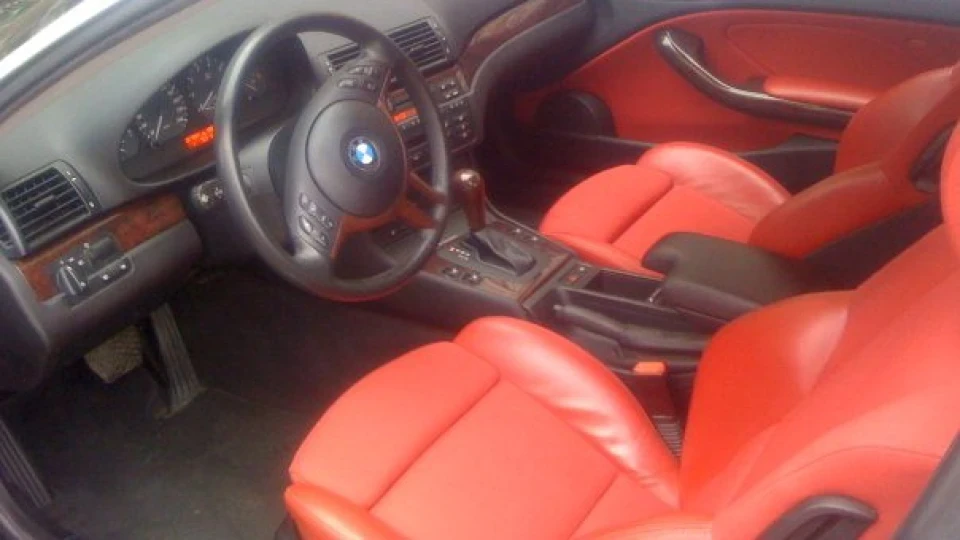 BMW 3 series Coupe Red & Black ПРОДАНА 2