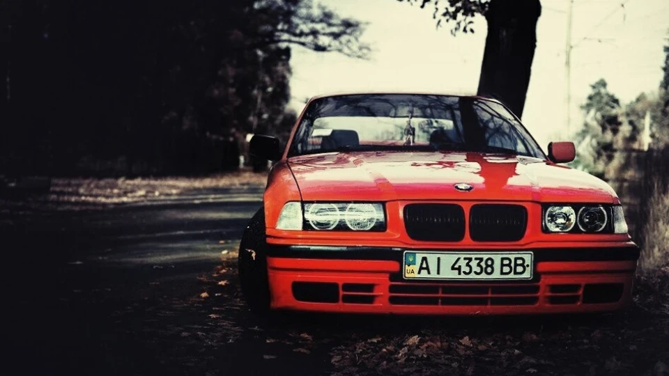 BMW 3 series Coupe Red Girl Переродження 3