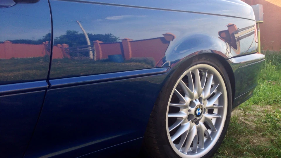 BMW 3 series Coupe синій металік 4