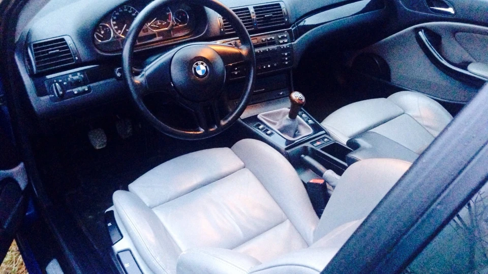 BMW 3 series Coupe синій металік 5