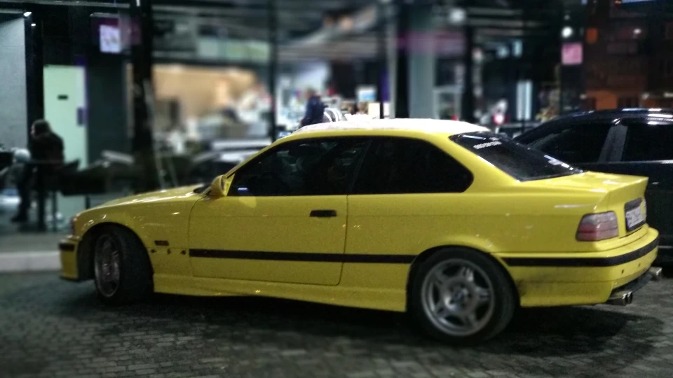 BMW 3 series Coupe Жовтий птахів 3