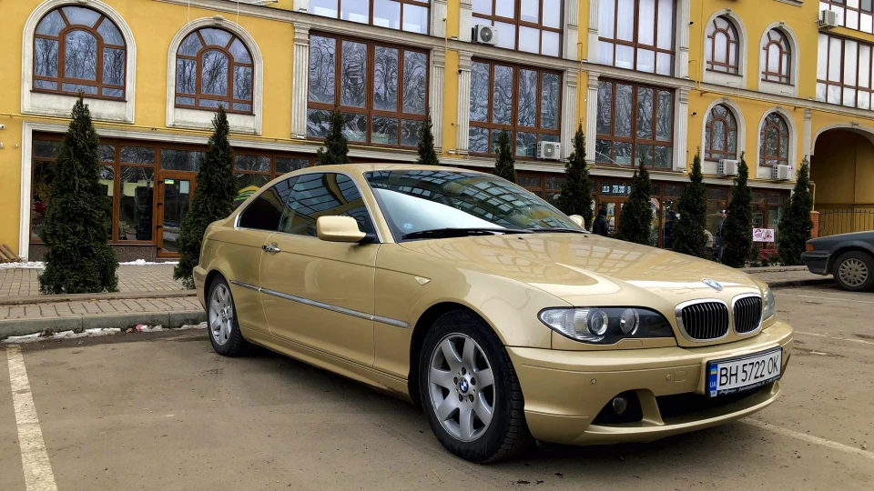 BMW 3 series Coupe ЗОЛОТА