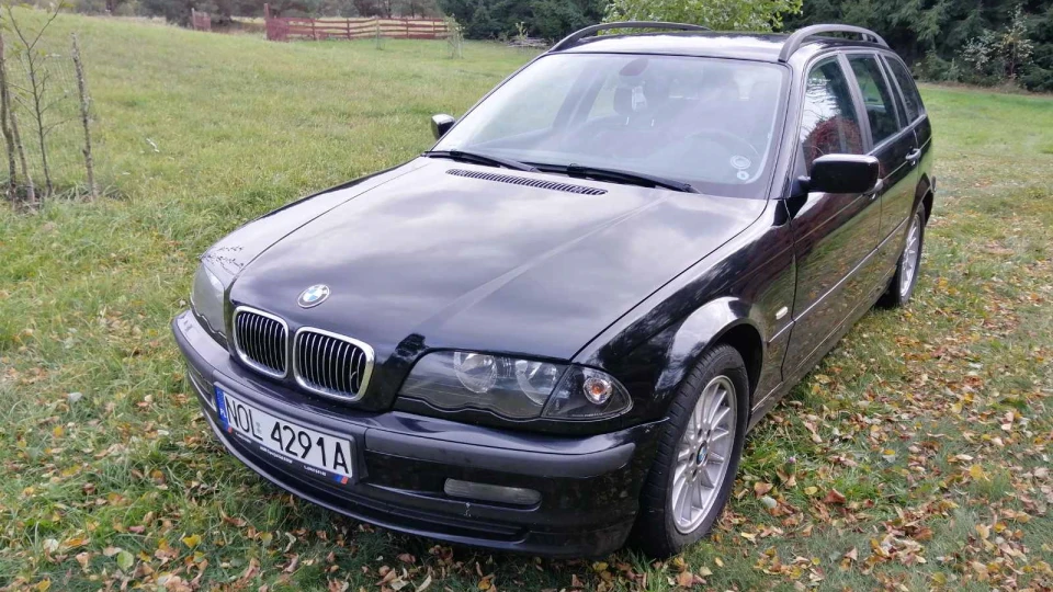 BMW 3 series Touring Брюнетка 2