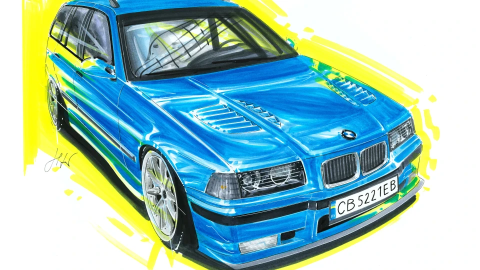 BMW 3 series Touring e36hardcore 3