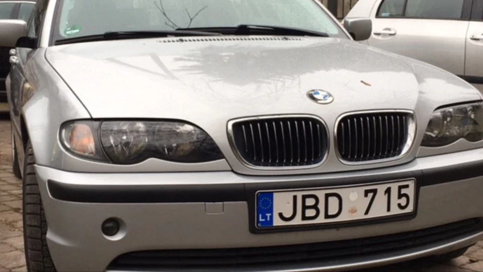 BMW 3 series Touring Литовський возило 2