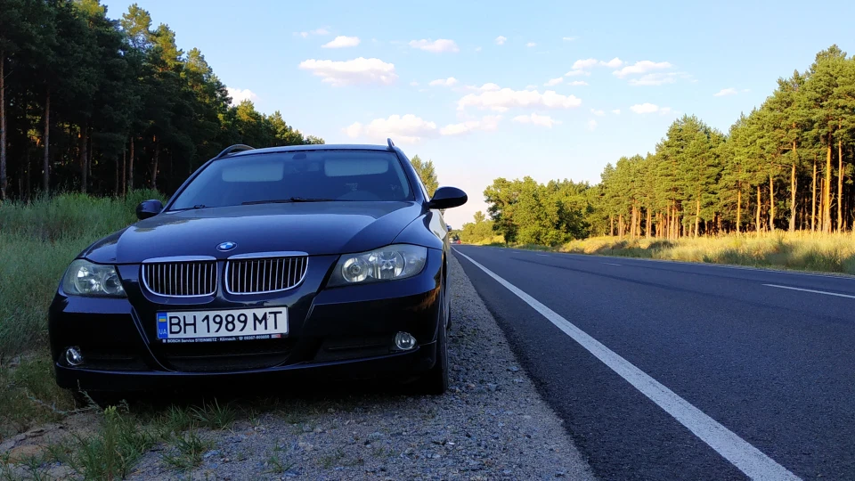 BMW 3 series Touring Nachtblau
