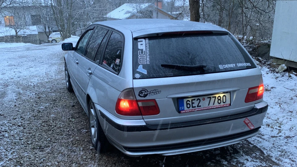 BMW 3 series Touring Сірий 2