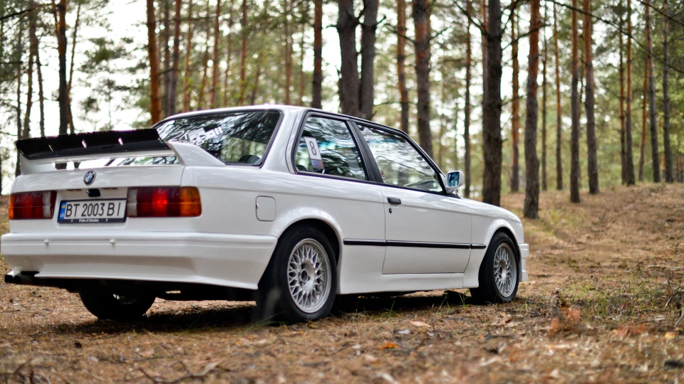 BMW 3 series Блондинка 2