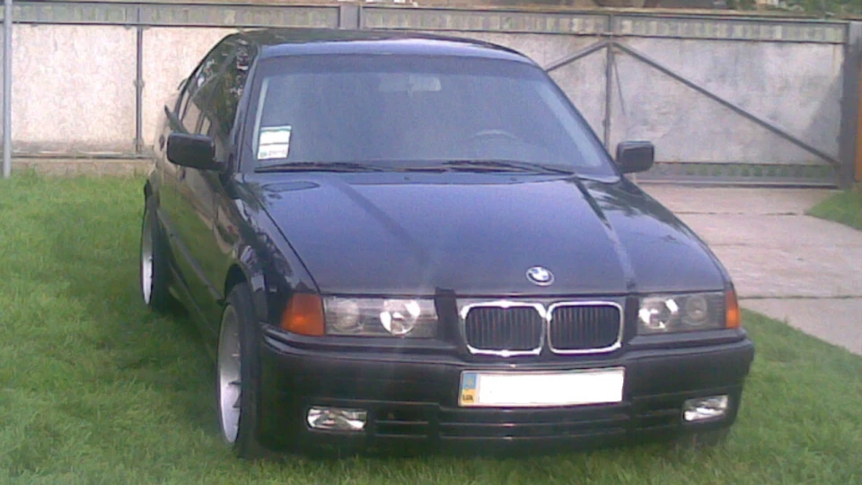 BMW 3 series e36 325td Чорний Бумер