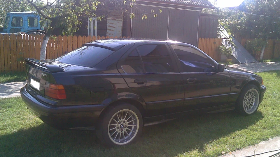 BMW 3 series e36 325td Чорний Бумер 5