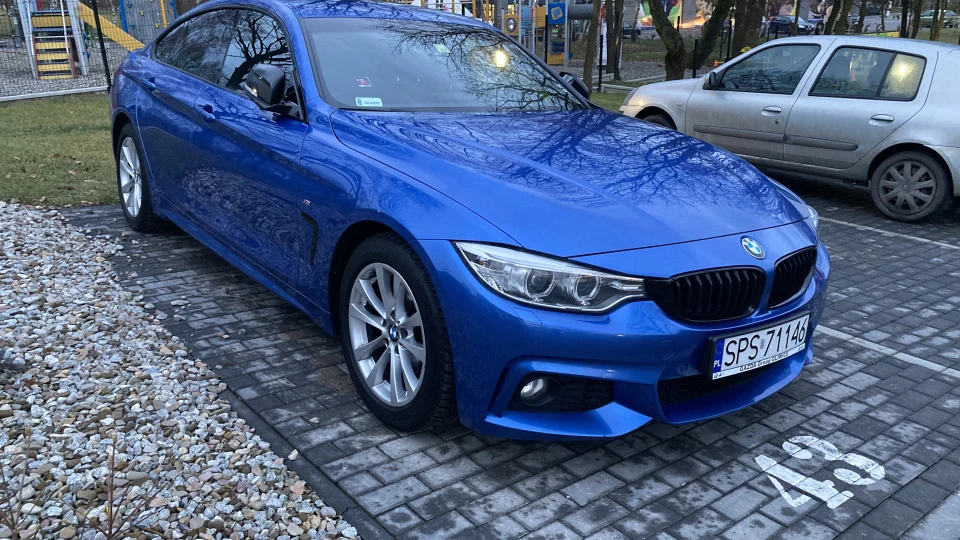 BMW 4 Series Gran Coupe 420D Estoril Blue