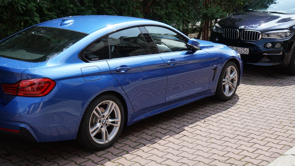 BMW 4 Series Gran Coupe estoril blue