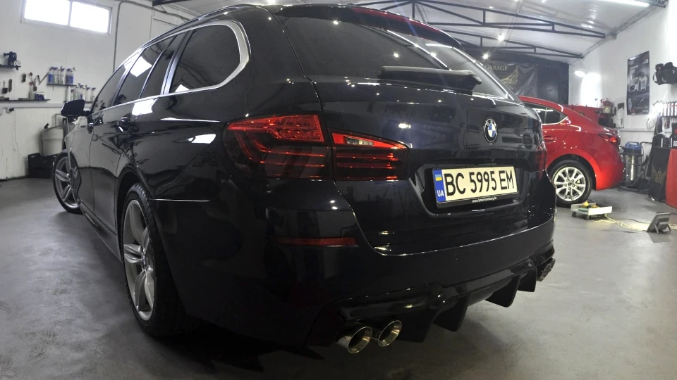 BMW 5 series Touring 4-х трубна родзинка 4