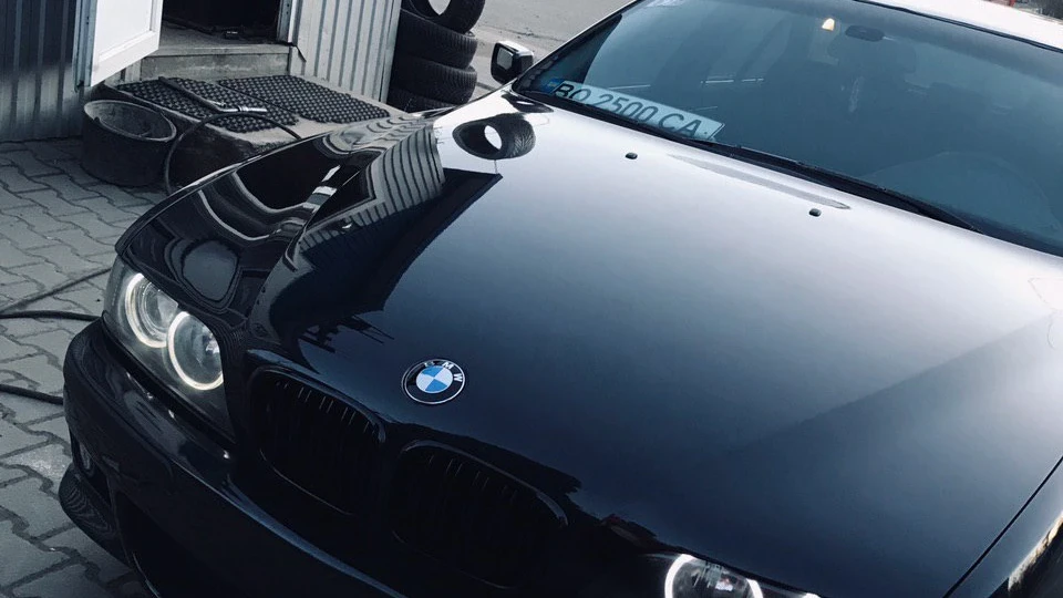 BMW 5 series 2.5 чорний демон 5
