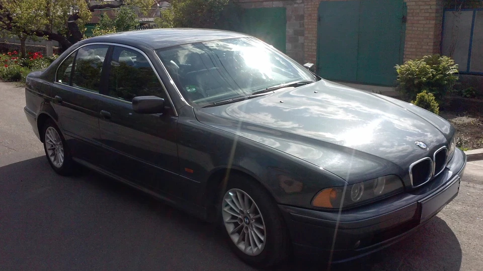 BMW 5 series Антрацит 2
