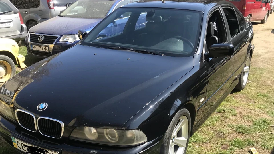 BMW 5 series Black 3.0 diesel 2