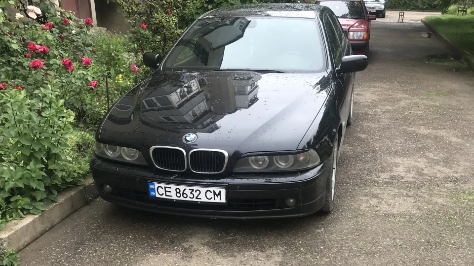 BMW 5 series Black 3.0 diesel 3