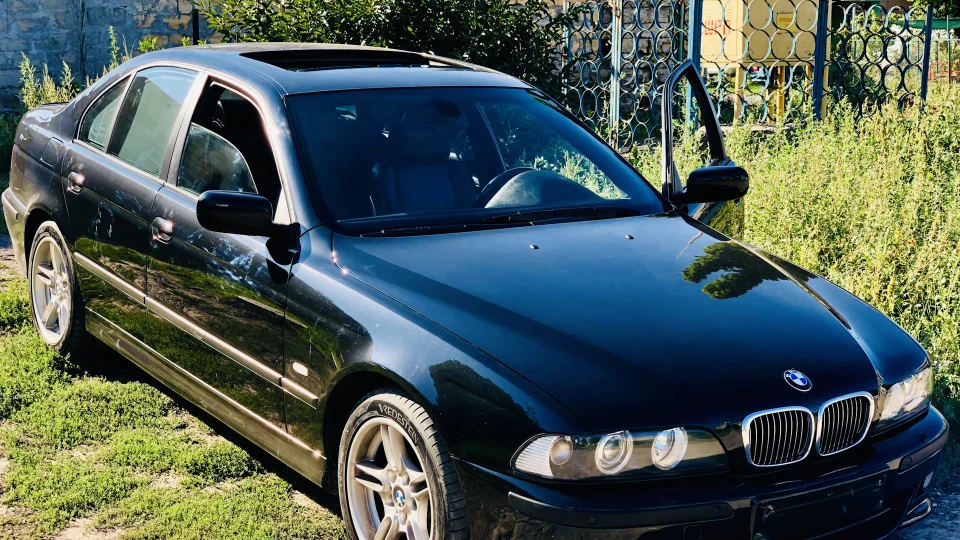 BMW 5 series black german 3