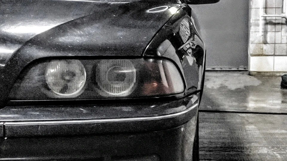 BMW 5 series Чорний диліжанс 4