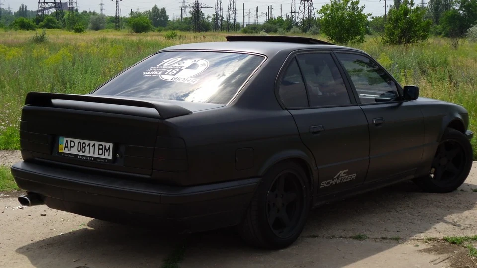 BMW 5 series Чорний койот 5