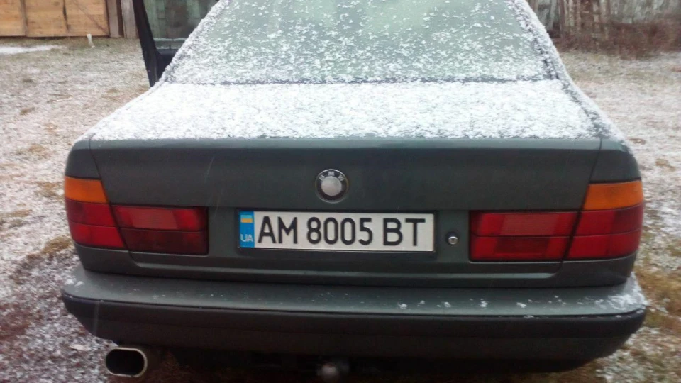 BMW 5 series Мокрий асфальт, 2.5 3