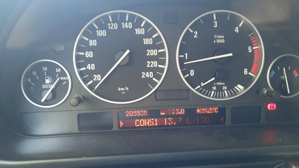 BMW 5 series Турбо трактор