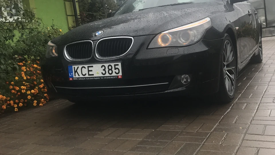 BMW 5 series Улет 3