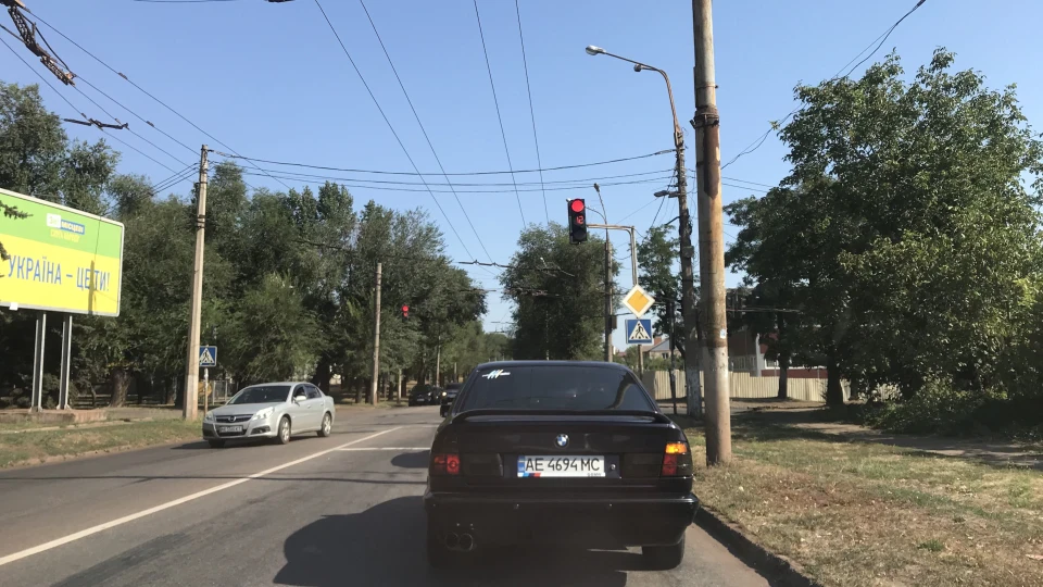 BMW 5 series Violett 4
