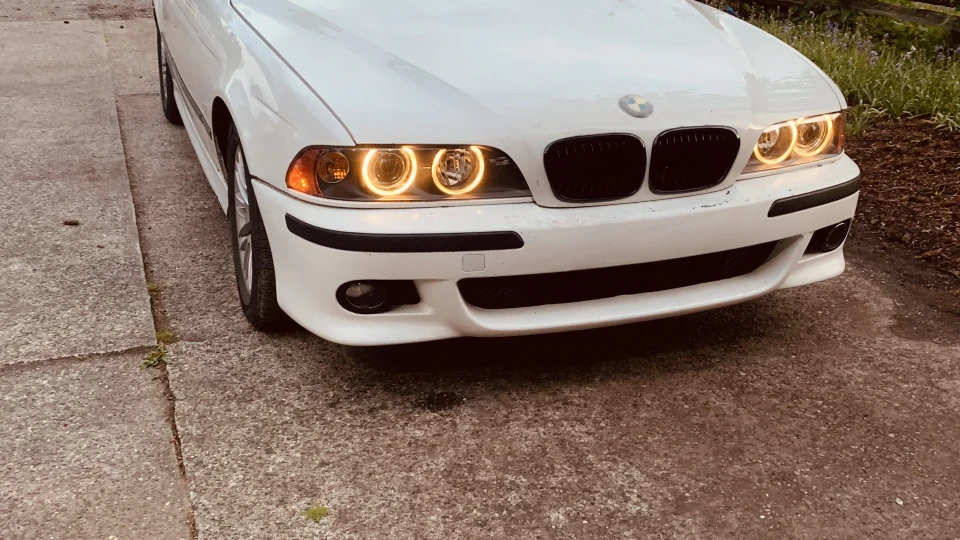 BMW 5 series White 4.4 2