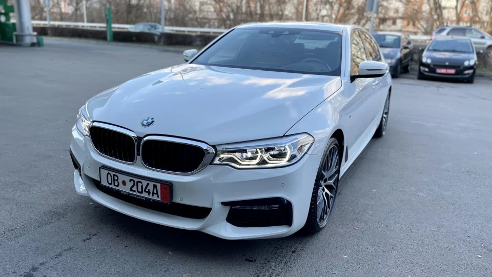 BMW 5 series White 540d 🔥