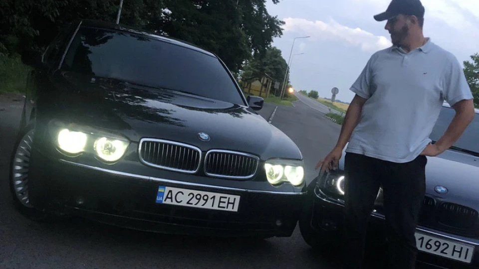 BMW 7 series 745Li, Black