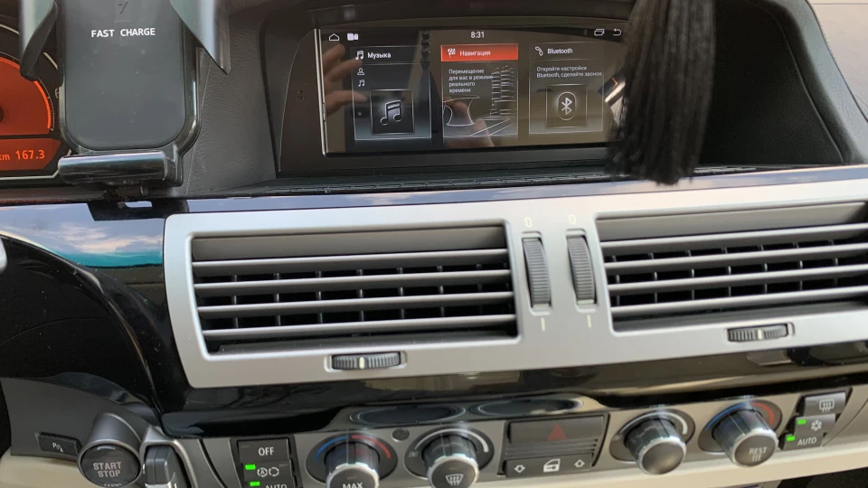 BMW 7 series чорна 760LI 4