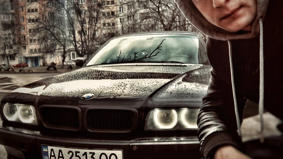 BMW 7 series Чорна ніздря 2