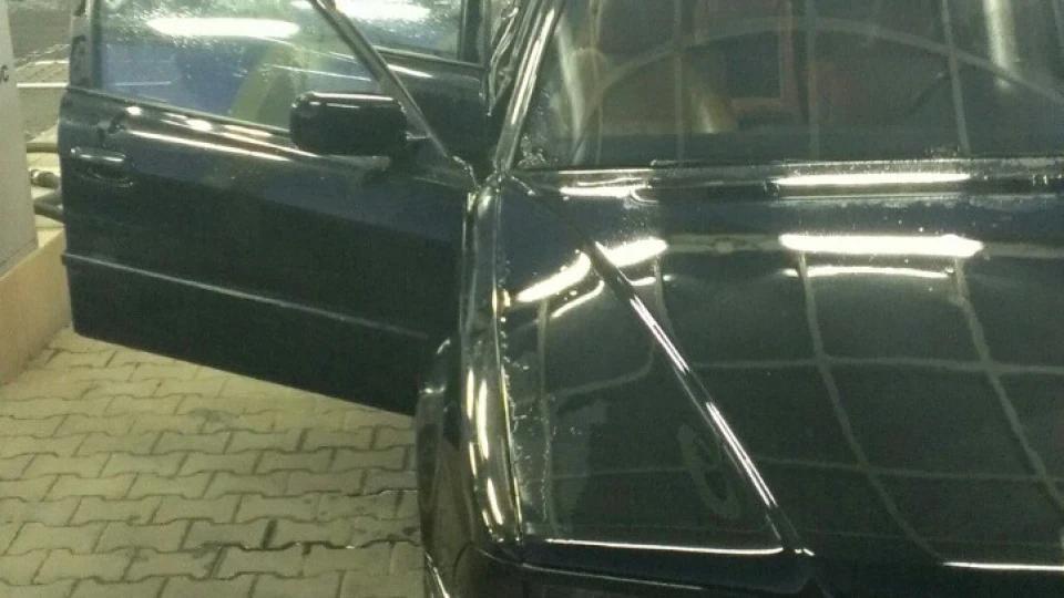 BMW 7 series чорний бумер (О_о) 4