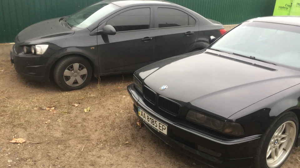 BMW 7 series чорний бумер (О_о) 5