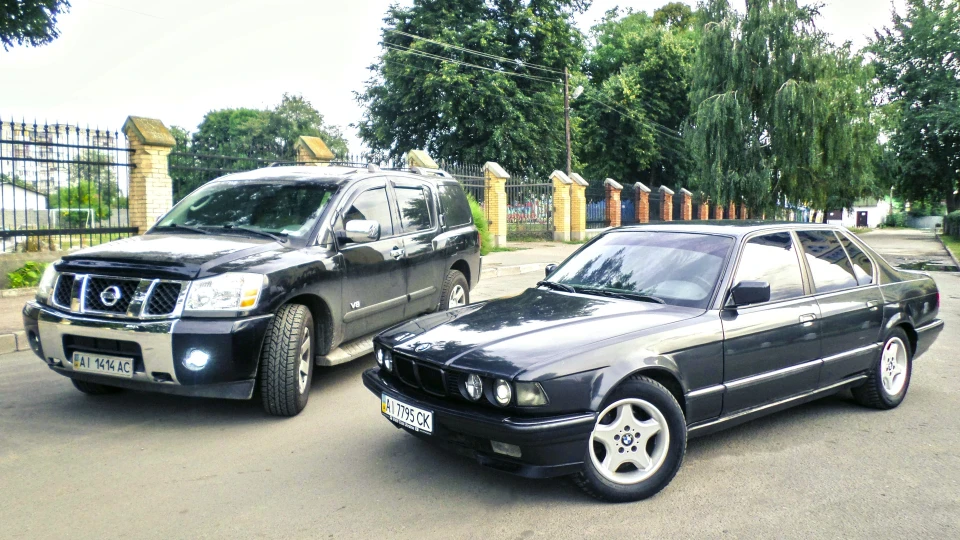 BMW 7 series DiamondSchwarz V8 3