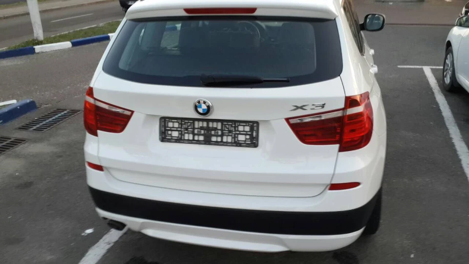 BMW X3 2.0 дизель білий баварець 4