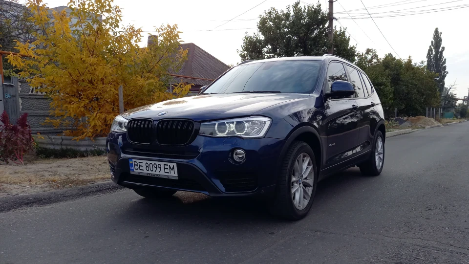 BMW X3 Посинілий дитина )) 3