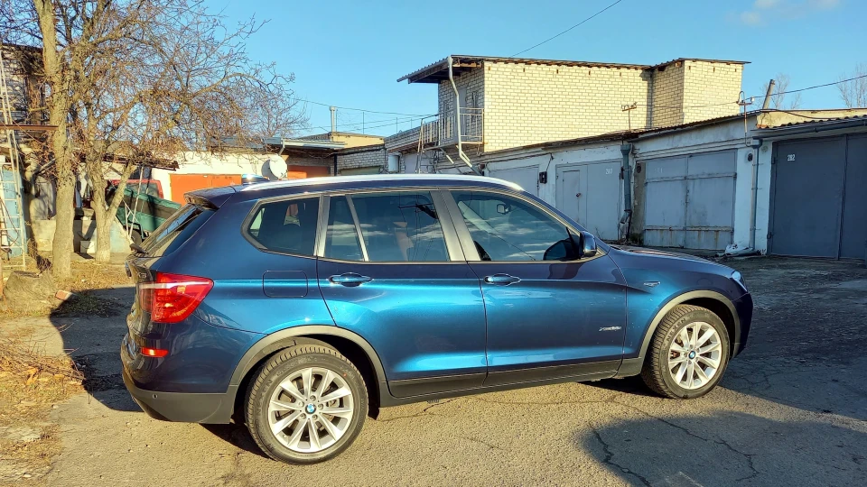 BMW X3 Посинілий дитина )) 4