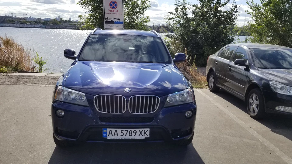 BMW X3 Синій янкі 2