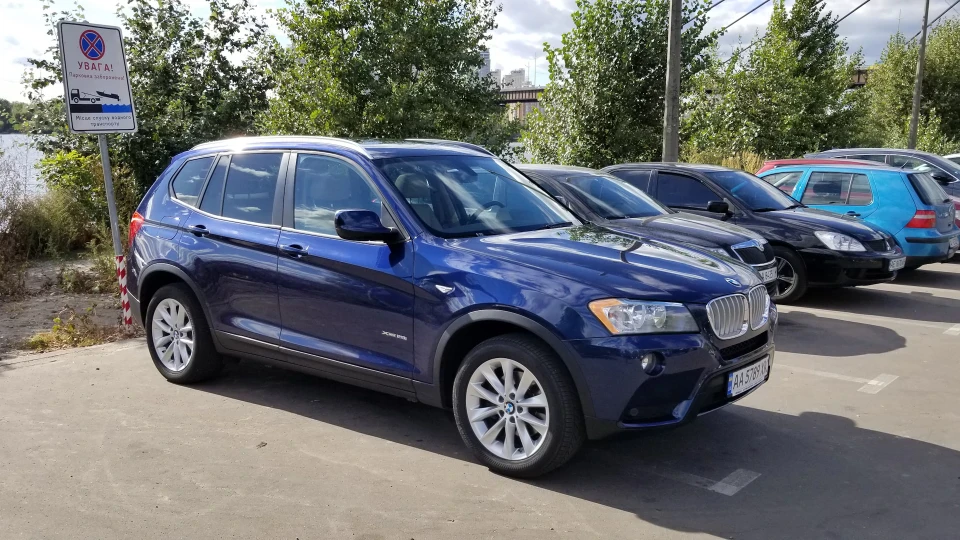 BMW X3 Синій янкі 3