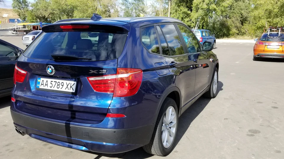BMW X3 Синій янкі 4