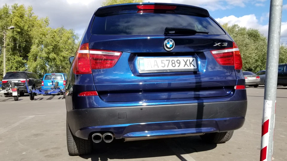 BMW X3 Синій янкі 5