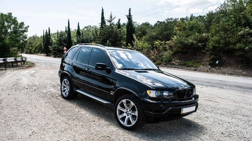 BMW X5 4.6is Alpina inside :) 4