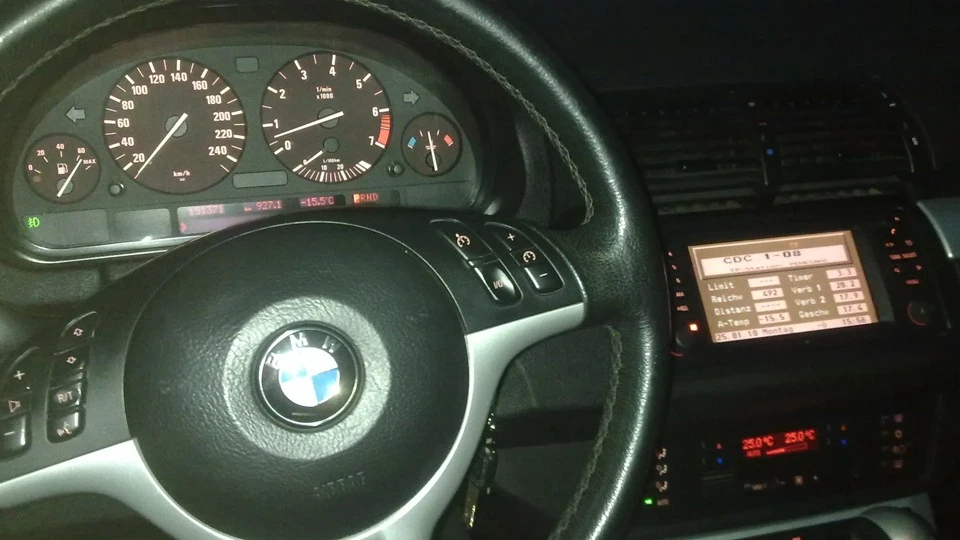 BMW X5 Чорний на чорній шкірі! 2